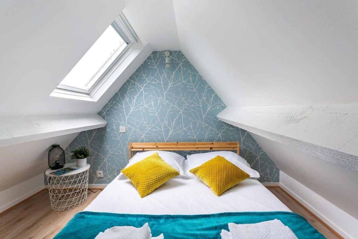 Le Petit Pastel - Joli Duplex - Proche De La Plage Lägenhet Saint-Malo Exteriör bild