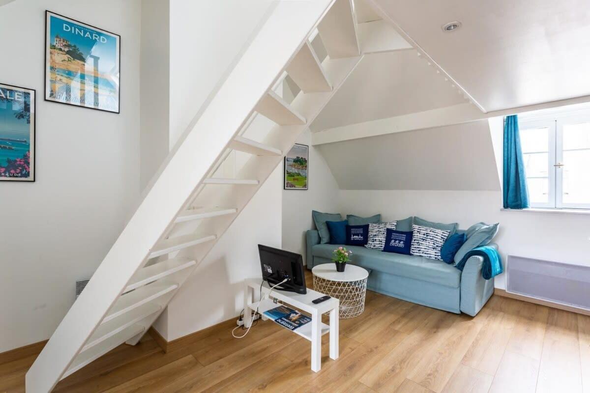 Le Petit Pastel - Joli Duplex - Proche De La Plage Lägenhet Saint-Malo Exteriör bild