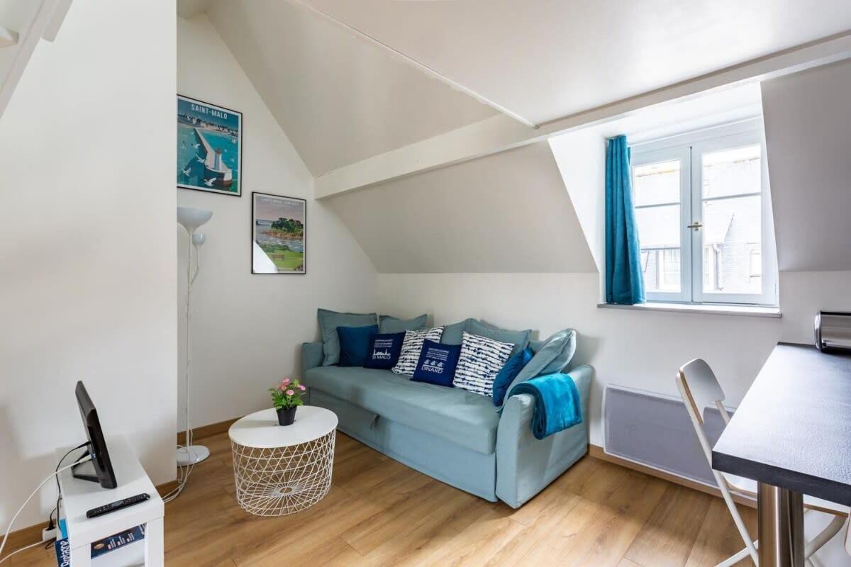 Le Petit Pastel - Joli Duplex - Proche De La Plage Lägenhet Saint-Malo Exteriör bild